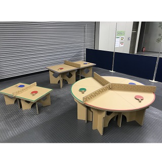 段ボール卓球台 藤屋段ボール株式会社 段ボール卓球台 藤屋段ボール株式会社