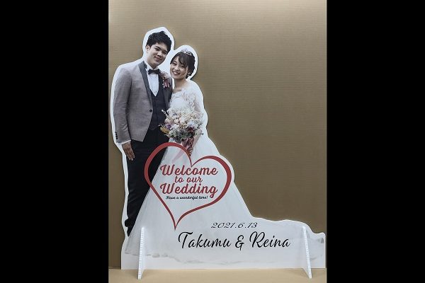 S様 ウエディングパネル 藤屋段ボール株式会社