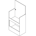 店舗什器_ModelC (ひな壇)