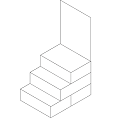 店舗什器_ModelC (ひな壇)