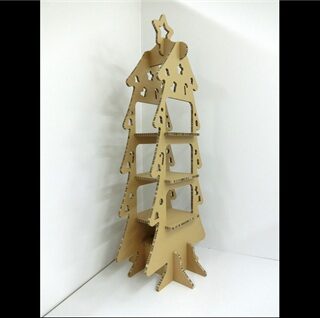 クリスマスツリー型 棚什器