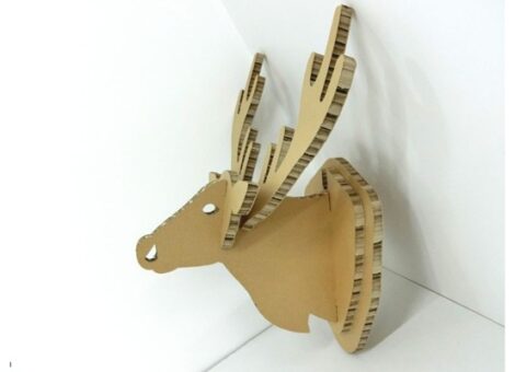 トナカイオブジェ（壁掛けタイプ）