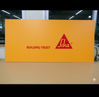 Sika Japan(シーカ・ジャパン)様 / 受付カウンター装飾パネル